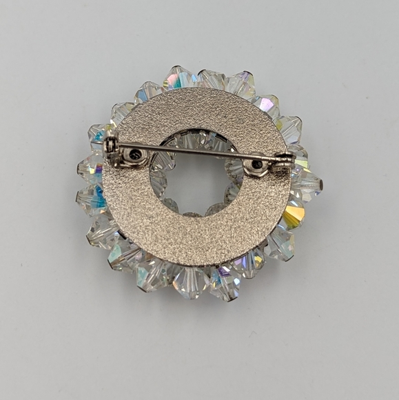 Sparkly Vintage Four piece set of Aurora Borealis Glass Beaded jewelry - Picture 14 of 16